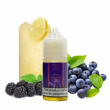 سالت بلوبری شاتوت لیموناد پاد سالت ۳۰ میل Pod Salt Nexus Blueberry Blackberry Lemonade