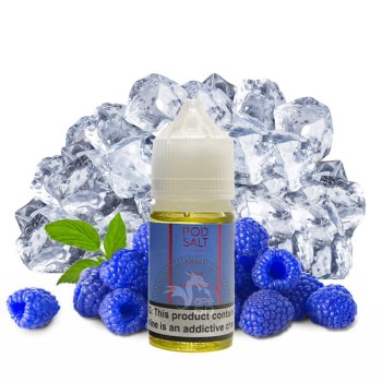 سالت تمشک آبی یخ پاد سالت ۳۰ میل Pod Salt Nexus Sour Blue Raspberry Ice
