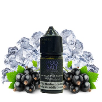 سالت انگور فرنگی یخ پاد سالت ۳۰ میل Pod Salt Core Blackcurrant Menthol