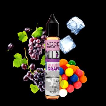 سالت آدامس انگور یخ ویگاد ۳۰ میل VGOD MIX ICED BUBBLE GRAPES