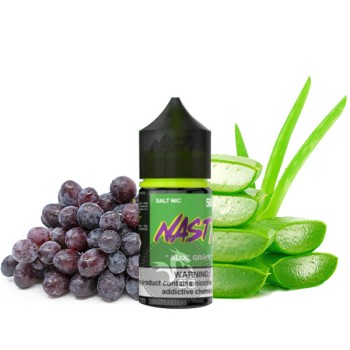 سالت آلوئه‌ورا انگور نستی 30 میلی‌لیتر NASTY LIQ ALOE GRAPE