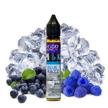 سالت بلوبری تمشک یخ ویگاد ۳۰ میل VGOD MIX BLUE RAZZ ICED