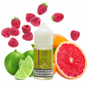 سالت لیمو تمشک گریپ فروت پاد سالت ۳۰ میل Pod Salt Nexus Lime Raspberry Grapefruit