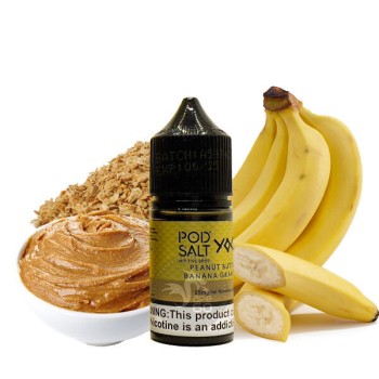 سالت کره بادام زمینی موز پاد سالت ۳۰ میل Pod Salt Fusion Peanut Butter Banana Granola