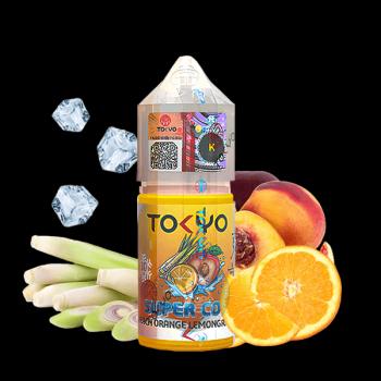 سالت هلو پرتقال لمون گرس یخ توکیو ۳۰ میل Tokyo Super Cool Peach Orange Lemongrass Ice