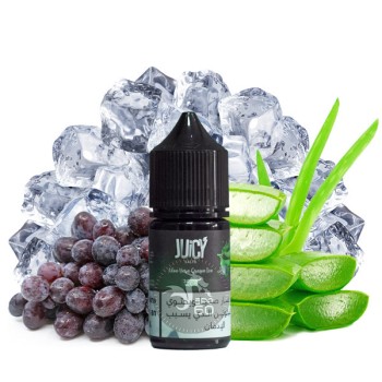 سالت آلوئه‌ورا انگور یخ جویسی 30 میلی‌لیتر JUICY ALOE VERA GRAPE ICE