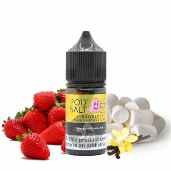 سالت مارشمالو توت فرنگی پاد سالت ۳۰ میل Pod Salt Fusion Strawberry Marshmallow