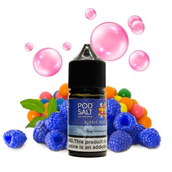 سالت آدامس تمشک آبی پاد سالت ۳۰ میل Pod Salt Fusion Bubble Blue