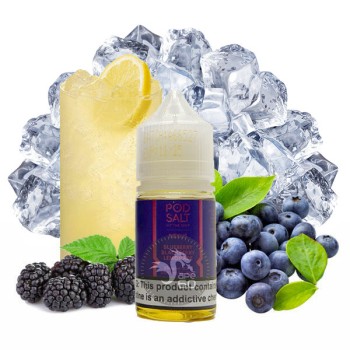 سالت بلوبری شاتوت لیموناد یخ پاد سالت ۳۰ میل Pod Salt Nexus Blueberry Blackberry Lemonade Ice
