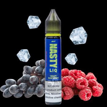 سالت انگور تمشک یخ نستی 30 میلی‌لیتر NASTY LIQ GRAPE RASPBERRY