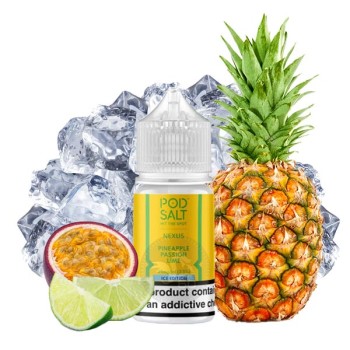 سالت آناناس پشن فروت لیمو یخ پاد سالت ۳۰ میل Pod Salt Nexus Pineapple Passion Lime Ice