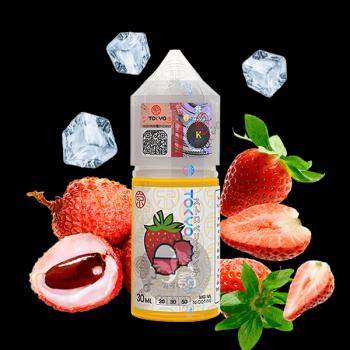 سالت توت فرنگی لیچی یخ توکیو ۳۰ میل Tokyo Iced Strawberry Lychee
