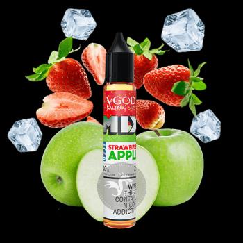 سالت توت فرنگی سیب یخ ویگاد ۳۰ میل VGOD MIX ICED STRAWBERRY APPLE