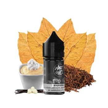سالت تنباکو کاستارد وانیل نستی 30 میلی‌لیتر NASTY SILVER BLEND