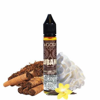 سالت سیگار کوبانو وانیلی ویگاد ۳۰ میل VGOD Cubano Rich Creamy