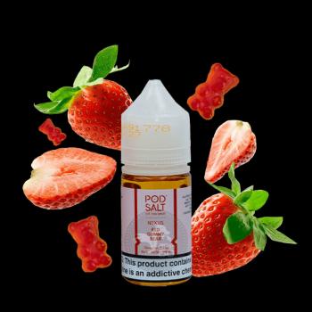 سالت پاستیل توت فرنگی پاد سالت ۳۰ میل Pod Salt Nexus Red Gummy Bear