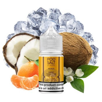 سالت نارنگی نارگیل یخ پاد سالت ۳۰ میل Pod Salt Nexus Sweet Tangerine Coconut Ice