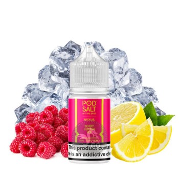 سالت تمشک لیمو یخ پاد سالت ۳۰ میل Pod Salt Nexus Berry Lemon Ice