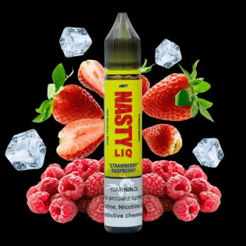 سالت توت‌فرنگی تمشک یخ نستی 30 میلی‌لیتر NASTY LIQ STRAWBERRY RASPBERRY