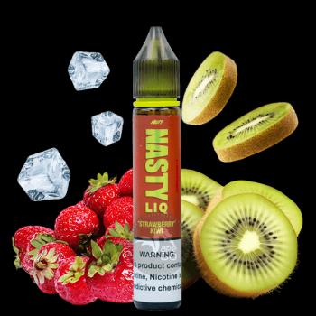 سالت توت‌فرنگی کیوی یخ نستی 30 میلی‌لیتر NASTY LIQ STRAWBERRY KIWI