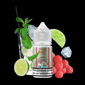 سالت تمشک موهیتو یخ پاد سالت ۳۰ میل Pod Salt Nexus Fresh Raspberry Mojito Ice
