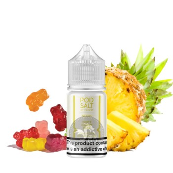 سالت پاستیل آناناس پاد سالت ۳۰ میل Pod Salt Nexus White Gummy Bear