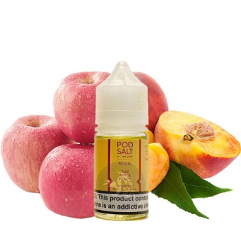 سالت سیب هلو پاد سالت ۳۰ میل Pod Salt Nexus Fuji Apple Peach