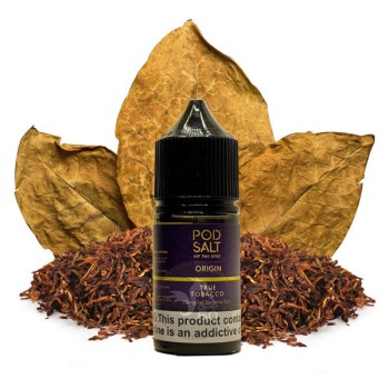 سالت تنباکو پاد سالت ۳۰ میل Pod Salt Origin True Tobacco