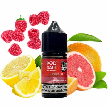 سالت لیمو تمشک پاد سالت ۳۰ میل Pod Salt Fusion Pink Haze